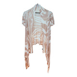 Saquito Morley Viscosa Animal Print Beige Akiabara Talle 1