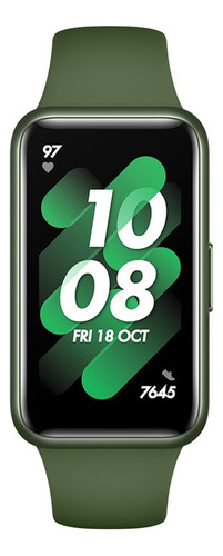 Smartwatch Huawei Band 7, 1.47'' Pantalla Amoled Malla Verde Color De La Caja Green Color De La Correa Wilderness Green