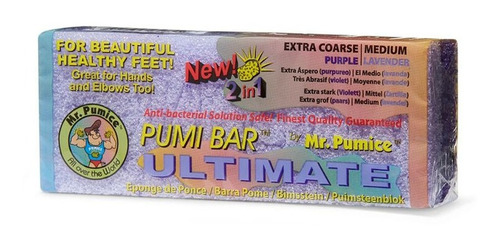 Lima Pies Callos Pómez 2 En 1 Anti Bacterial Mr. Pumice Cvl