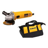 Amoladora Dwe4010 115mm Bolso Grande Dewalt Portaherramienta