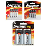 Oferta De Pilas Energizer Aaa Aa D 10 Pilas Alkalinas