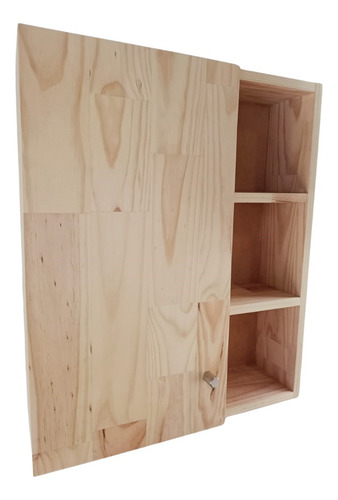 Mueble Colgante Baño Artesanal 60x50x13cm