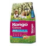 Alimento Kongo Natural Gato 15kg Salmón + Salsita De Regalo 