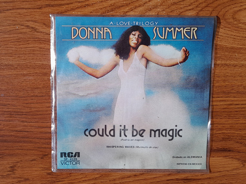 Donna Summer.  Could It Be Magic. Disco Sp Rca 