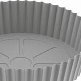 Molde Silicon Freidora Aire Circular Reutilizable Para Horne