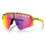 Óculos De Sol Oakley Sutro Lite Sweep Tdf Splater Prizm Road Cor Amarelo Cor Da Armação Amarelo Cor Da Haste Amarelo Cor Da Lente Vermelho