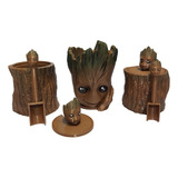 Set Mate Groot - 3d Marron Claro