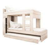 Cama Cucheta Triple  Abedul Orlandi 603