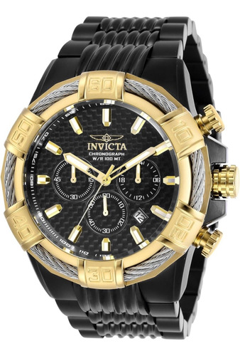 Invicta Bolt Cronógrafo Reloj De Cuarzo 29032, Negro