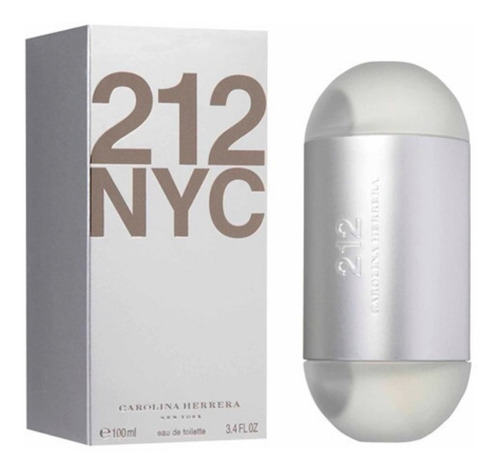 212 Nyc 100ml Eua De Toilette 100% Original+amostrinha