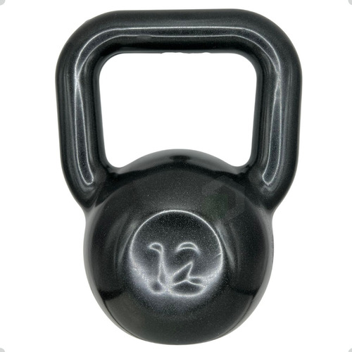 Kettlebell Emborrachado Treinamento Funcional - 12 Kg