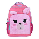 Mochila Grande Escolar Chenson Happy Girl Primaria Porta Tablet Peluche Yein Hg65414-p Color Rosa