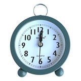 Reloj De Mesa  Despertador  Analógico Dicheng Os004  Color Verde 