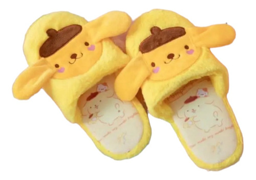 Pantuflas Cinnamoroll Kuromi Melody Pompompurin Importadas