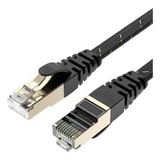 Cable Red Ethernet Utp Rj45 Cat7 5mt 2.5g 10g Forro Trenzado