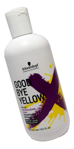 Shampoo Schwarzkopf Good Bye Yellow Matizador  300ml