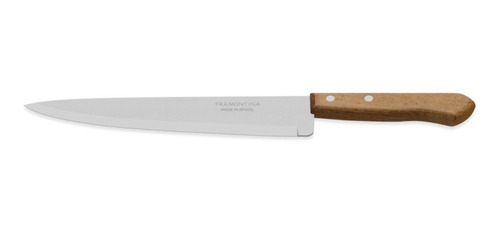 Cuchilla De Cocina  Nº 7` Acero Tramontina Mango Madera 