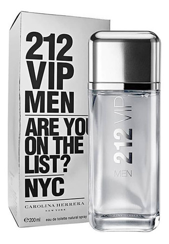 212 Vip Men Carolina Herrera P/hombre Edt 200ml · Original 