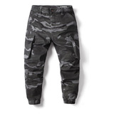 Pantalón Camo Cargo Para Hombre  Chándal Casual  Camuflaje