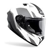 Casco Moto Airoh Valor Wings White Matt Color Blanco Tamaño Del Casco L