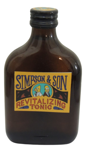 Tonico Revitalizante Simpson & Son Botella Decorativa (x2)