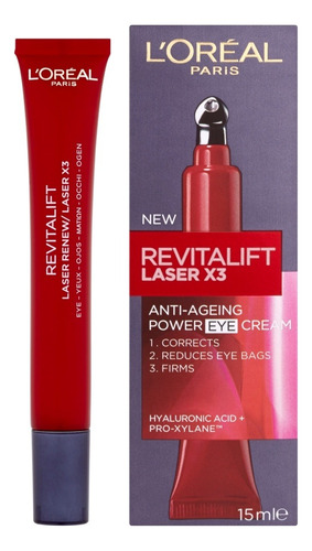 Loreal Revitalift Laser Contorno De Ojos Antiarrugas 15ml