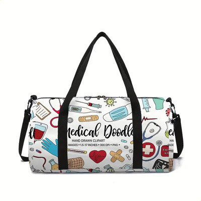 Bolsa De Viaje Tuya, Portátil, A La Moda, Con Capacidad Para