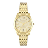 Relogio Technos Feminino Dourado Pequeno Numeros 2115knjs/4x