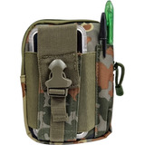 Funda Táctica Militar Bolsa Cartera Botiquín Accesorio Molle Cinturón Mochila Chaleco Porta Celular iPhone Samsung Moto