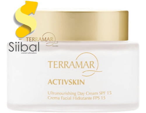 Activskin Crema Facial Hidratante Fps 15 Terramar / 50g.