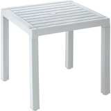 Mesa Baru Apariencia Madera Color Gris Hielo