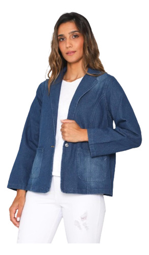 Saco Blazer Jean Importado