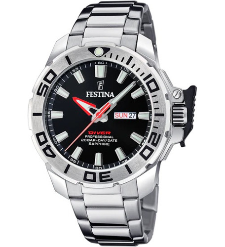Reloj Festina  F20665.4 Hombre The Originals/diver Negro