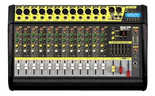 Consola Mixer Potenciada Skp Vz 120 Il Tienda Oficial Skp