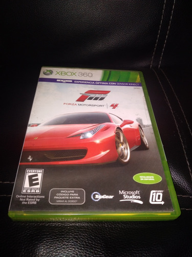 Juego Forza Motorsport 4, X Box 360