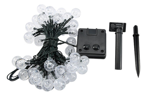 Cadena De Luces Led Para Exteriores B Solar Con Forma De Bur