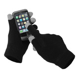 12 Guantes Touch Tactil Color Azul Y Negro  Celular iPad