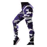 Leggings Deportivos Camuflaje Yoga, Gym, Fitness, Push Up