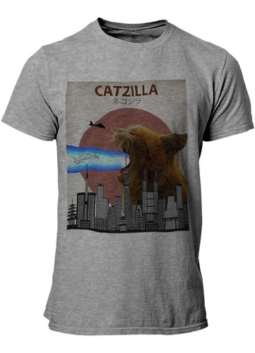Playera Catzilla Gato Godzilla Post-77