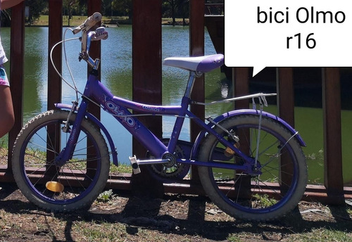 Bicicleta Olmo Rodado 16 Violeta-no Envio-retirar X Citybell