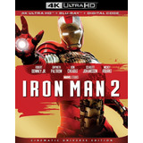 Iron Man 2 Robert Downey Jr Pelicula 4k Uhd + Blu-ray