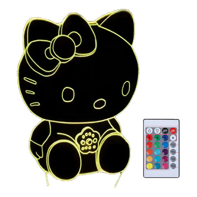 Luz Creative 3D 3D 7 colores color blanco con pantalla color 3 tonos de iluminación 21cm x 12cm x 29cm de diámetro | MercadoLibre
