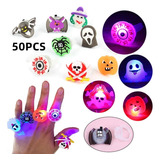 50pcs Anel Infantil De Festa De Halloween