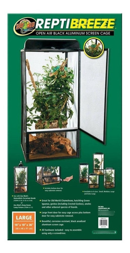 Reptibreeze Zoomed Terrario Grande 91x46x46cm