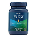 Gnc | Triple Strength Fish Oil | 1000mg | 60 Softgels