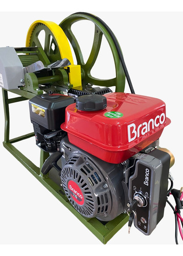 Engenho De Cana De Ferro Com Motor Branco Partida Elétrica