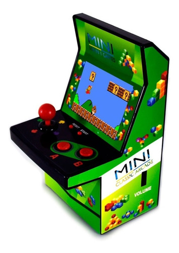 Consola De Videojuegos Mini 8 Bits Classic  Tiger Full