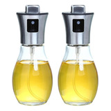 Botella Dispensador Aceite Vinagre Atomizador 200ml 2 Piezas