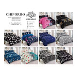 Plumon Cobertor Chiporro Plush Invierno Cama 2 Plazas Fundas