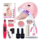 Kit Gel Alongamentos Manicure Unhas Iniciantes